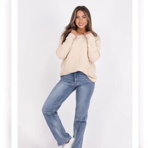 HEYSON Women’s Knitted “When you Arrived” Sweater Size 2XL
